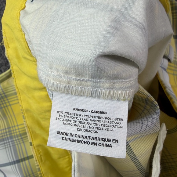 Nike Golf Tour Performance Mens Flat Front Plaid 11" Golf Shorts Size 36 - Picture 7 of 8